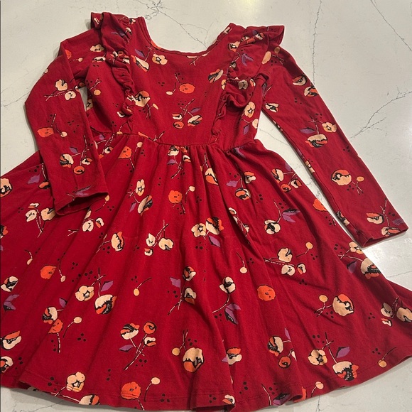 Tea Collection Other - Tea Collection Ruffle shoulder ballet dress 7